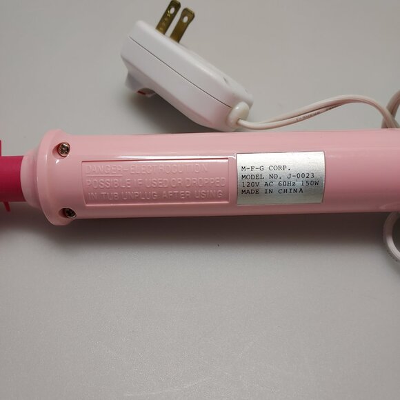 MISS FLAMINGO RETRO VTG FLAMINGO HOT AIR HAIR STYLING BRUSH RARE PINK NOS IN BOX - Picture 11 of 12